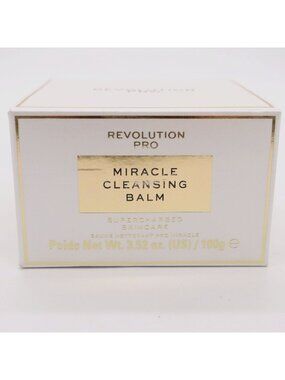 Revolution Pro Miracle Cleansing Balm Supercharged Skincare 3.52 Oz / 100g